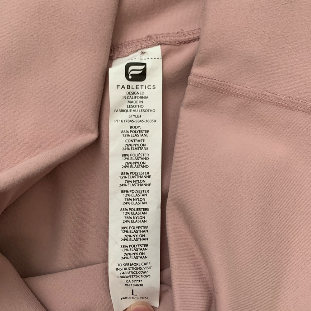 Blush fabletics legging
